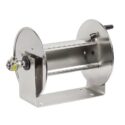 112-4-75-SS Manual rewind stainless steel hose reel12mm ID, L= 23m. No hose.