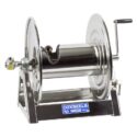 1125-4-100-SP Manual rewind stainless steel hose reel12mm ID, L= 30m. No hose.