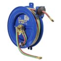 EZ-SG17W-150 Slow retract, dual hose, side mount hose reel6mm ID, L= 15m