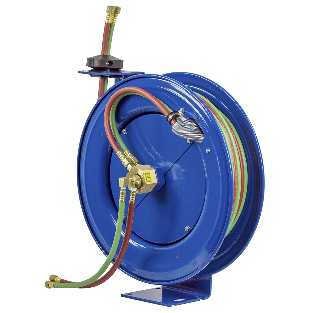 EZ-SHWL-N-150 Slow retract dual hose reel6mm ID, L= 15m. No hose. - Image 2