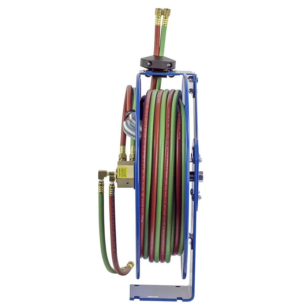 EZ-SHWL-N-150 Slow retract dual hose reel6mm ID, L= 15m. No hose. - Image 3