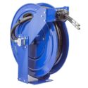 TDMP-N-350 Dual pedestal, spring rewind "Dual Hydraulic" hose reel10mm ID, L= 15m